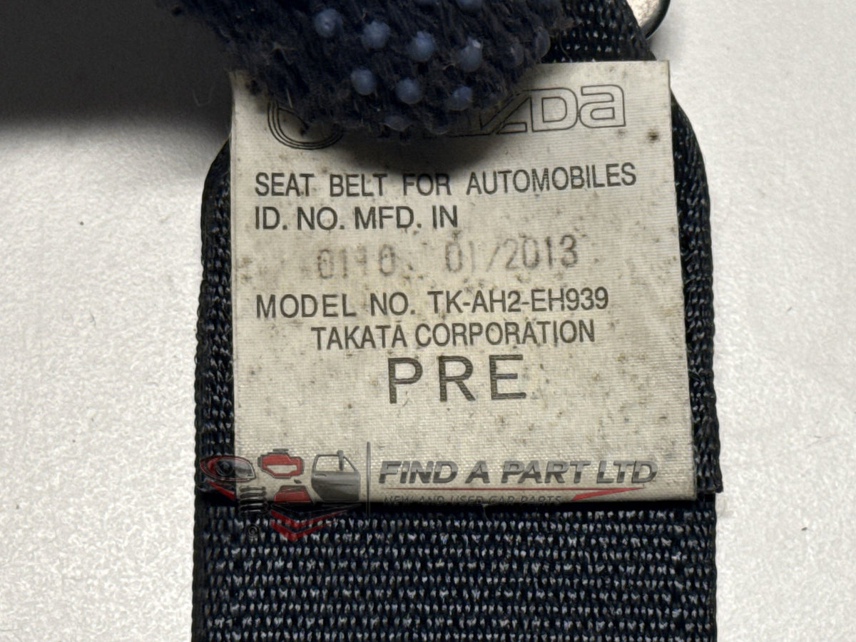 2013-2016 Mazda CX-5 KE - Left Front Seat Belt PN: TK-AH2-EH939