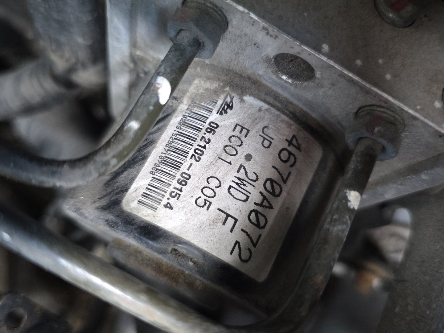 2007-2012 Mitsubishi Galant DJ CY4A - Anti-lock Braking System Pump/Modulator PN: