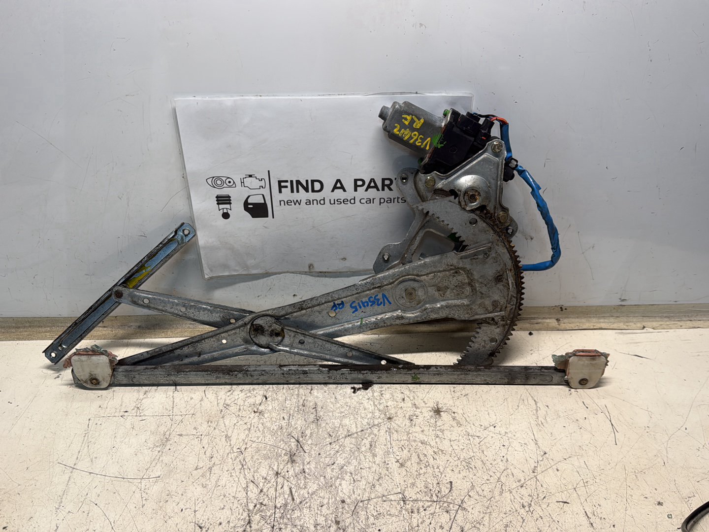 1995-1998 Honda Odyssey- Right Front Window Regulator/Motor PN: