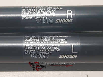 2008 Honda Jazz GD - Tailgate Strut Pair PN: C1 8D06, C2 8D07