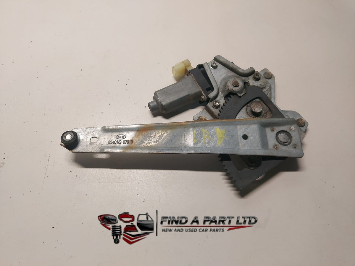 2007 Kia Picanto - Left Rear Window Regulator/Motor PN: 83401/2-07010