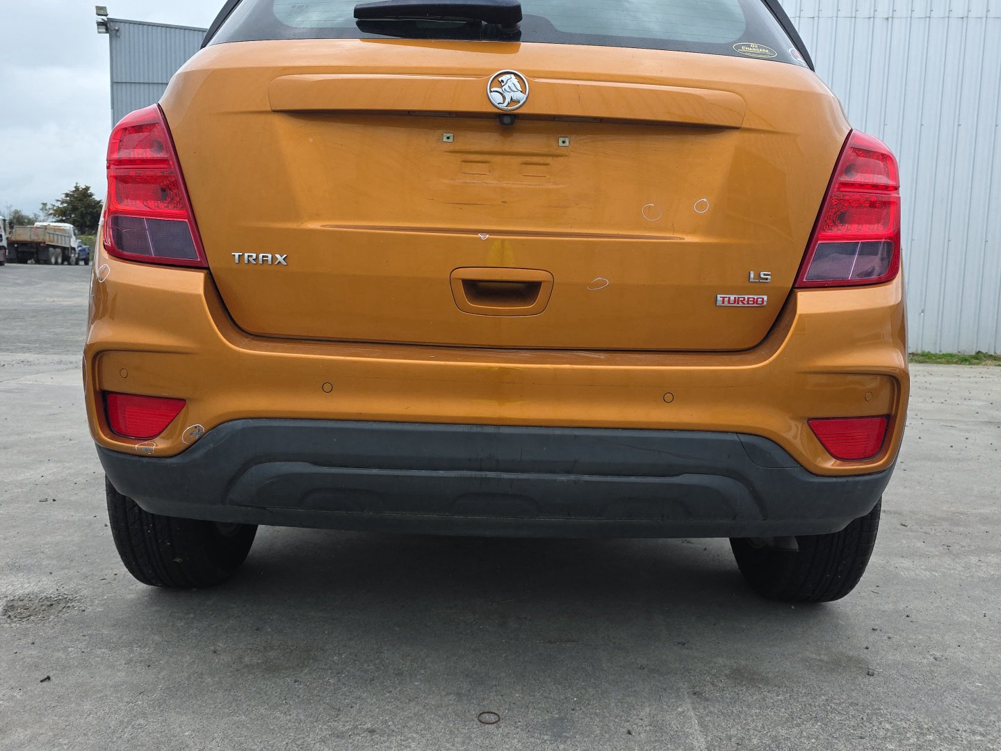 2017 Holden Trax TJ MY17 - Rear Bumper PN: