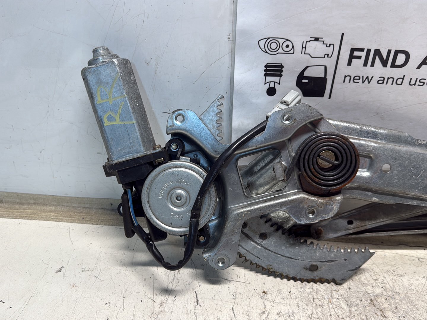1995-1998 Honda Odyssey- Right Rear Window Regulator/Motor PN: