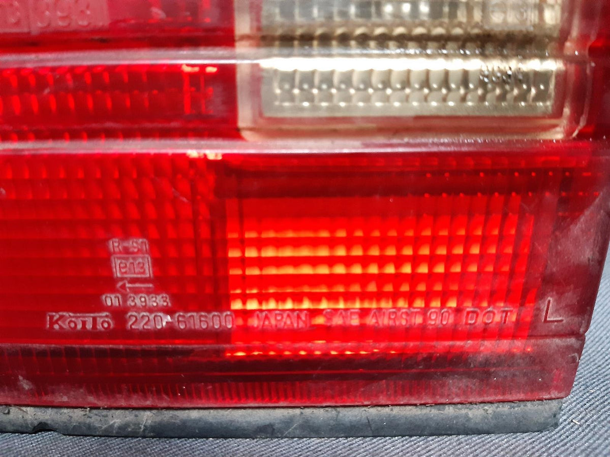 May 1991 to Oct 1996 - Mazda 323 BG Sedan - Left Taillight - Incl.Shades