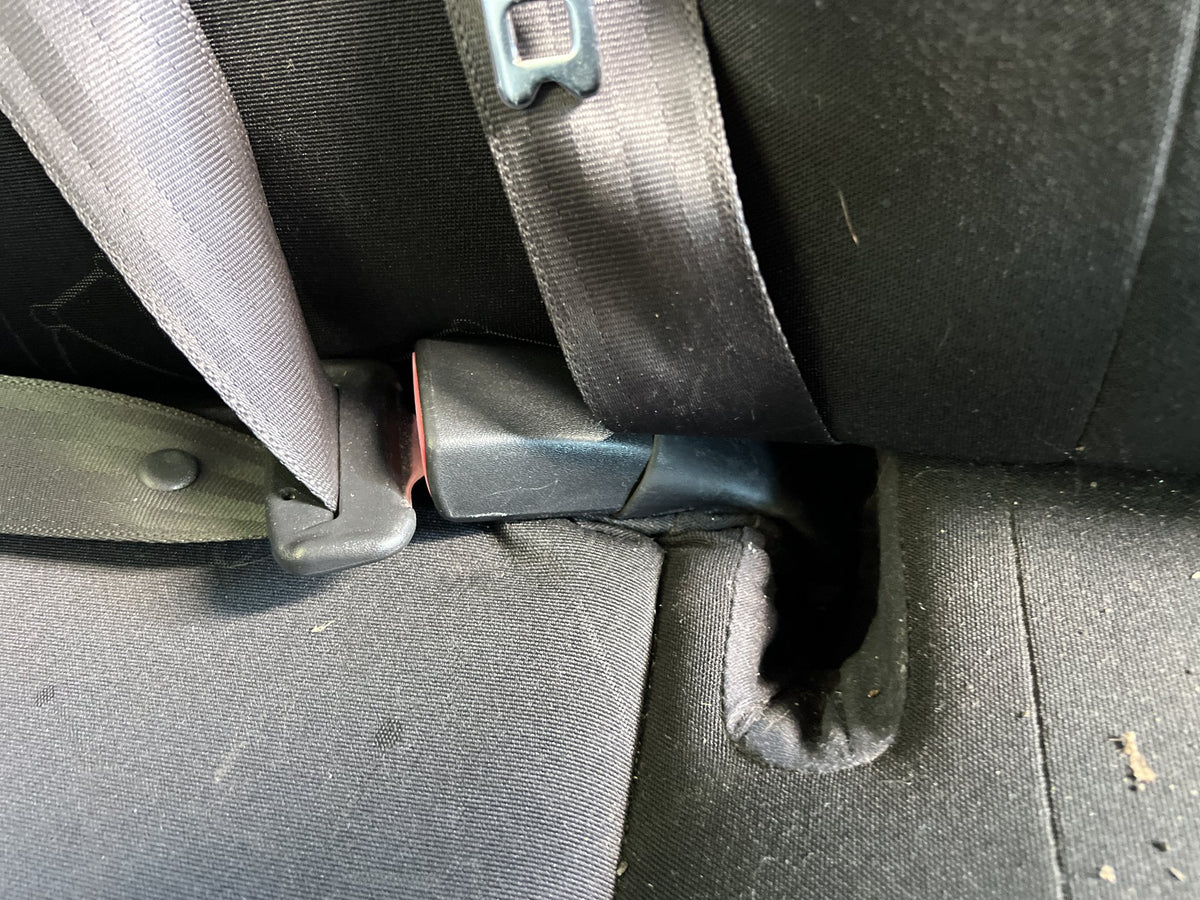 2009 Toyota Corolla JTNKU56E00109575 - Right Rear Seat Belt Stalk PN: