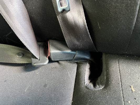 2009 Toyota Corolla JTNKU56E00109575 - Right Rear Seat Belt Stalk PN: