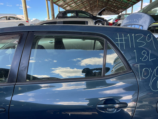 2009 Toyota Corolla JTNKU56E00109575 - Left Rear Door Window PN: M2H3