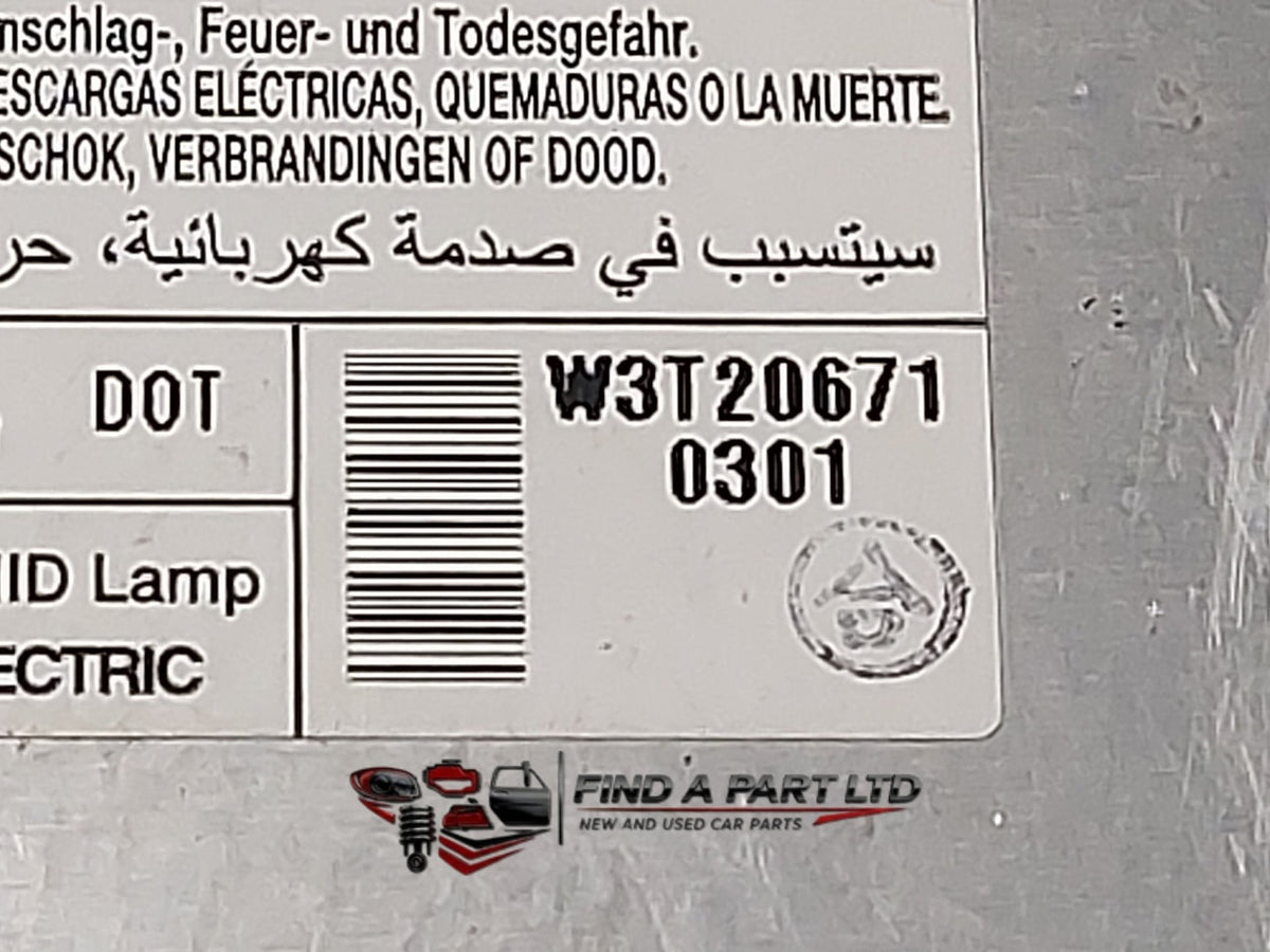 2013 Mazda CX-5 KE - HID Ballast PN: W3T20671