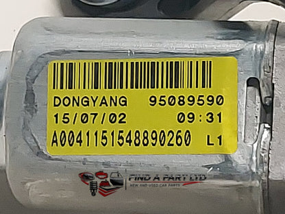 2015 Holden Cruze JH - Rear Wiper Motor PN: 95089590
