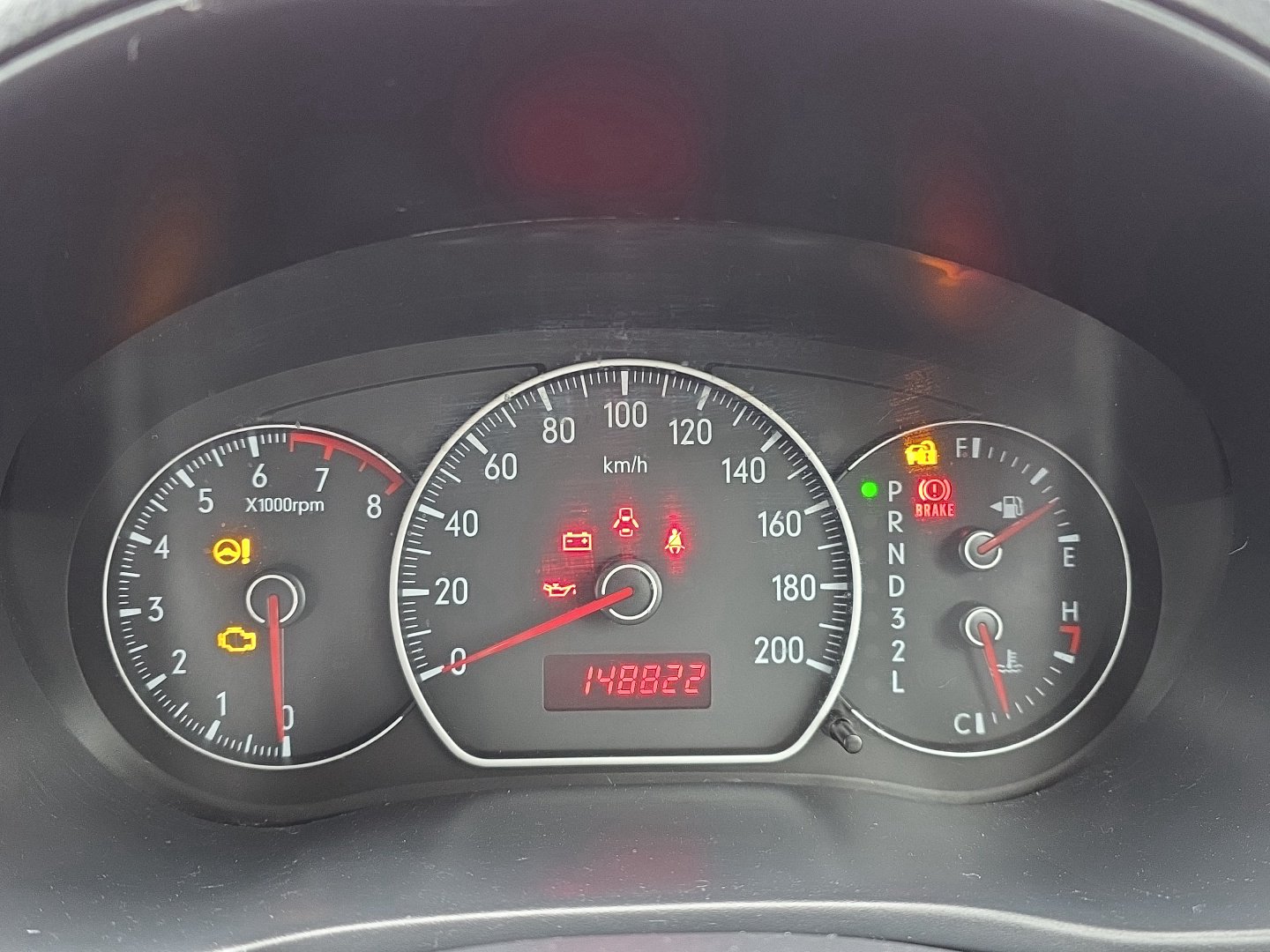 2006-2012 Suzuki SX4 YA11S - Instrument Cluster PN: