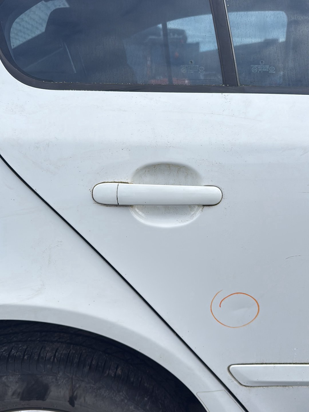 2012-2020 Skoda Octavia 5E - Right Rear Exterior Door Handle PN: