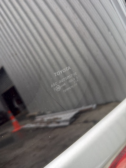 2009-2017 Toyota Wish ZGE20 - Left Rear Side Glass PN: