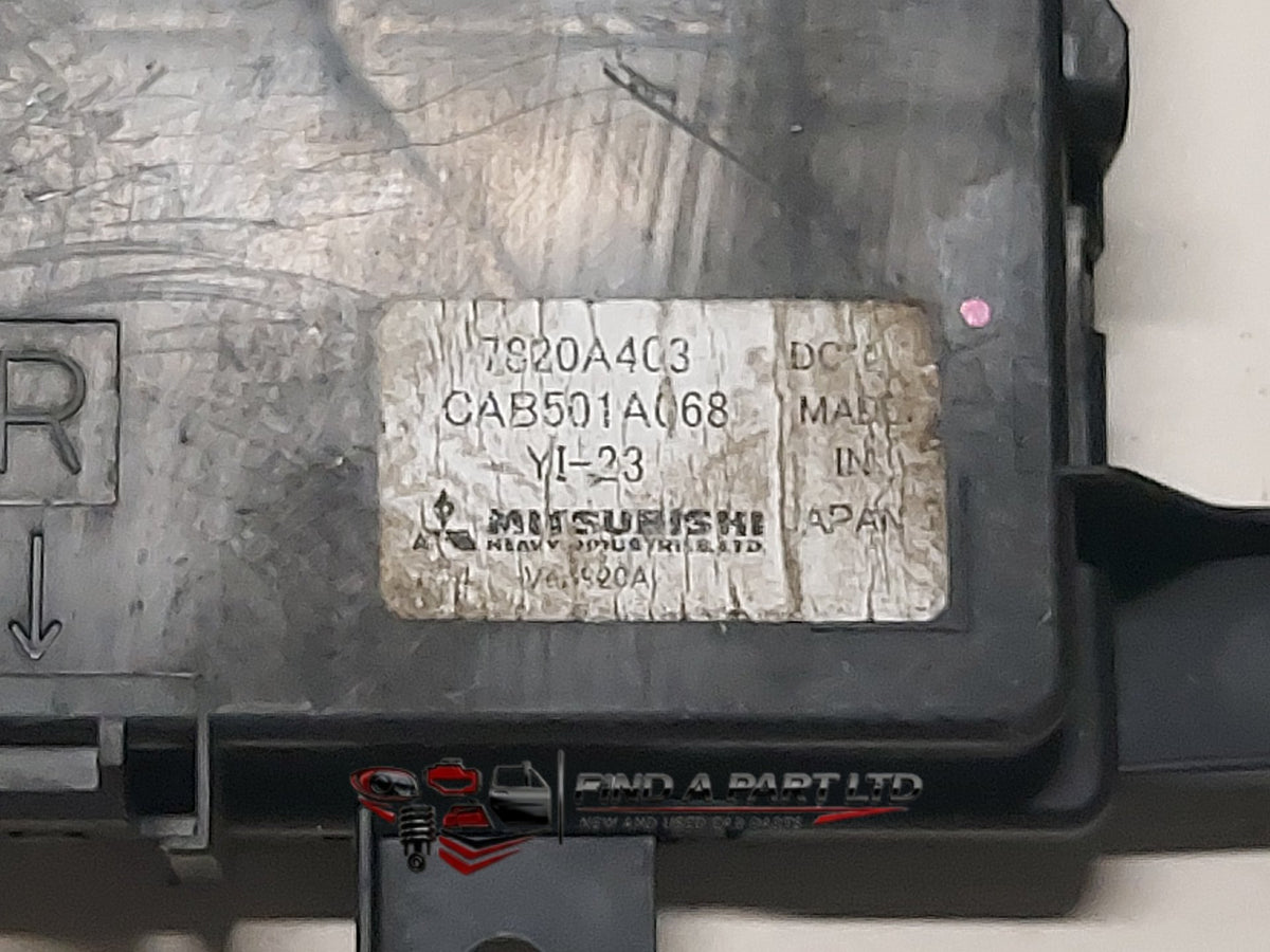 2010 Mitsubishi Outlander CW*W - A/C Control Module PN: 7820A403