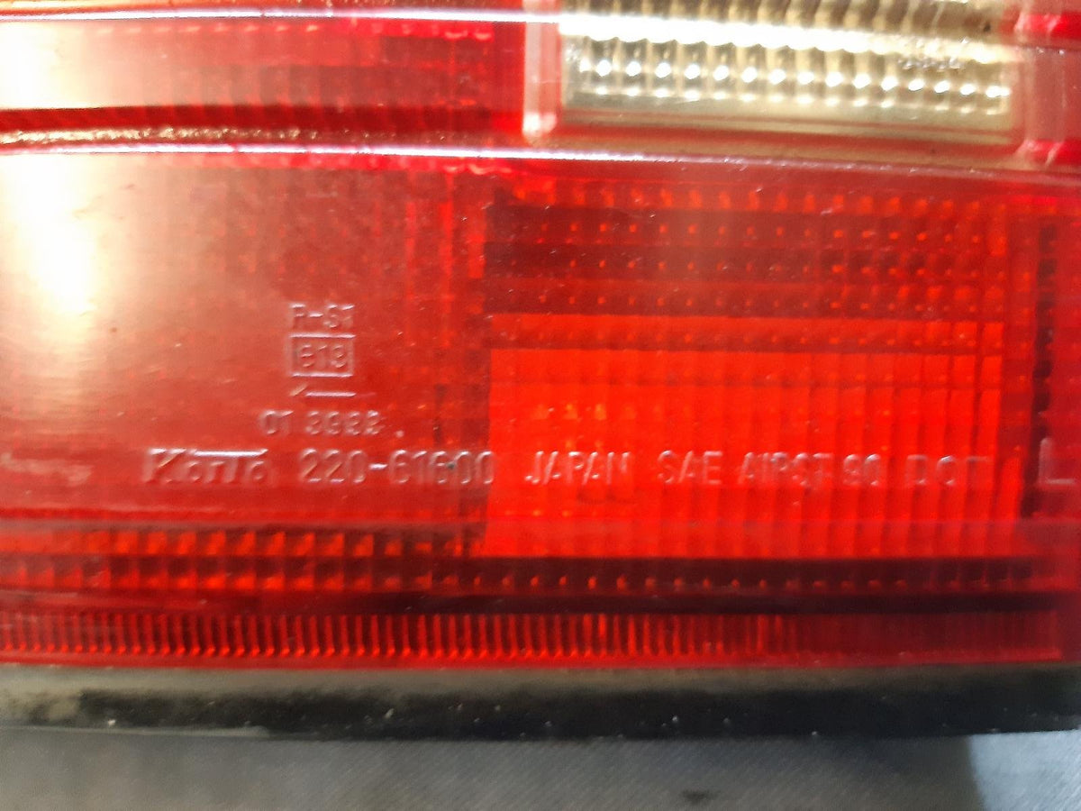 May 1991 to Oct 1996 - Mazda 323 BG Sedan - Left Taillight - Incl.Shades