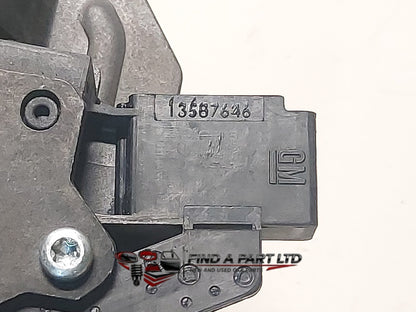 2015 Holden Cruze JH - Tailgate Lock Mechanism PN: 13587646