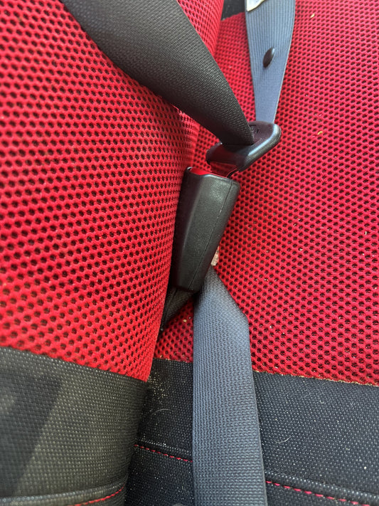 2006 Suzuki Swift ZC31S - Left Rear Seat Belt Stalk PN: