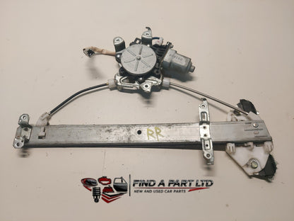 2008 Honda Jazz GD - Right Rear Window Regulator/Motor PN:
