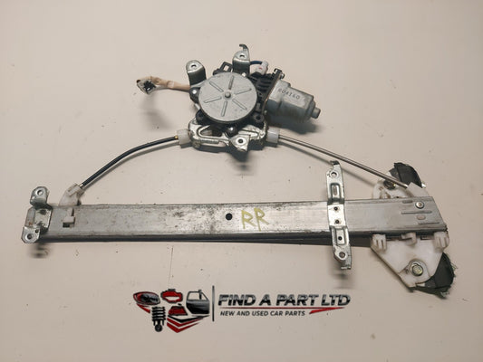 2008 Honda Jazz GD - Right Rear Window Regulator/Motor PN: