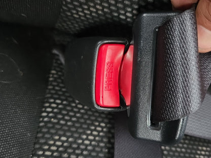 2006-2012 Suzuki SX4 YA11S - Left Rear Seat Belt Stalk PN: 84980-80J0 TK-AB0-EP533
