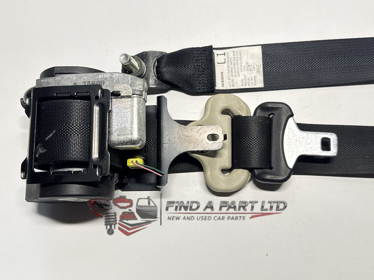 2015 Nissan Wingroad Y12 - Left Front Seat Belt PN: 6243432, 6243433