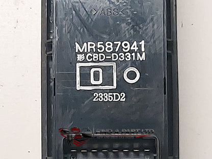 2002 Mitsubishi Pajero - Master Power Window Switch PN: MR587941