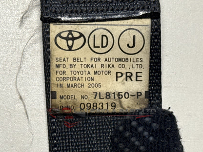 2004 Toyota Corolla E120 - Left Front Seat Belt PN: 7L8150-P