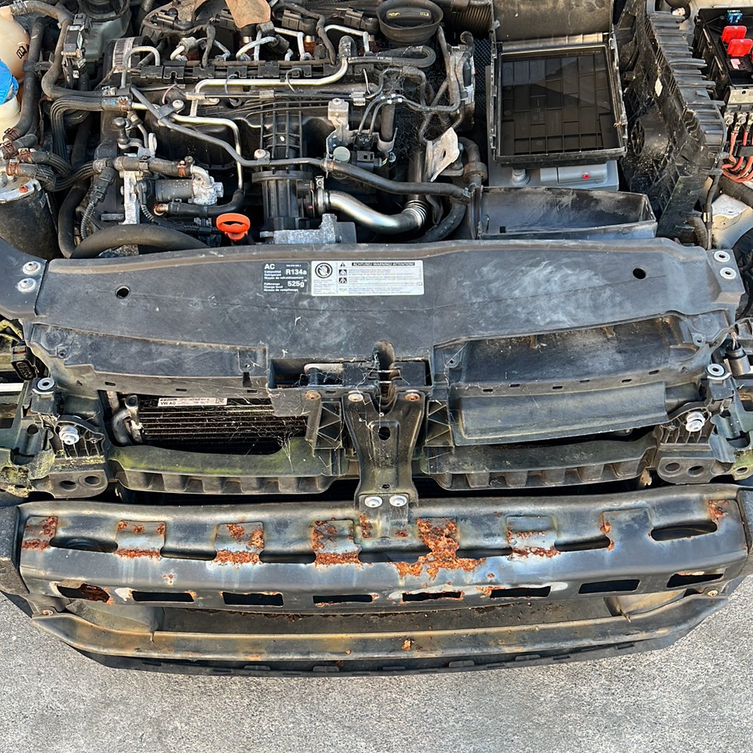 Oct 2008 to Jan 2016- Volkswagen Golf Gen 6- Radiator Support