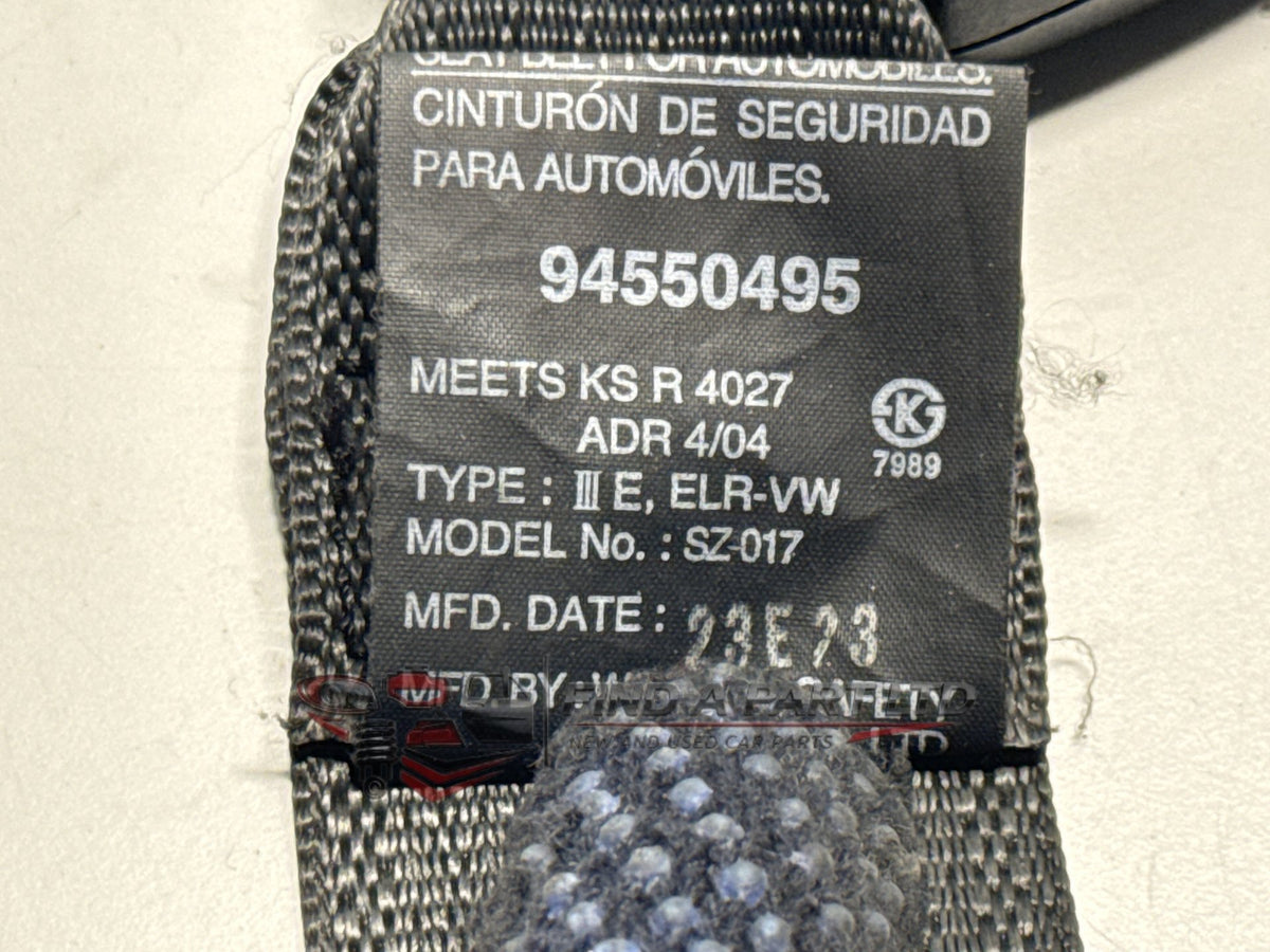 2012 Holden Captiva - Right Front Seat Belt PN: 94550495