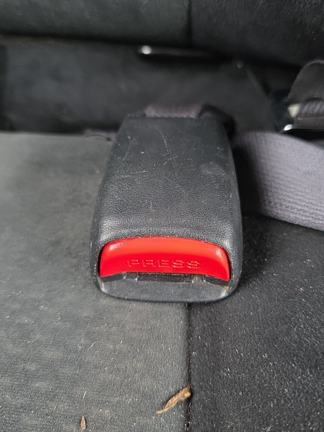 2007 Mitsubishi Delica CV5W - Right Rear Seat Belt Stalk PN: 6080323