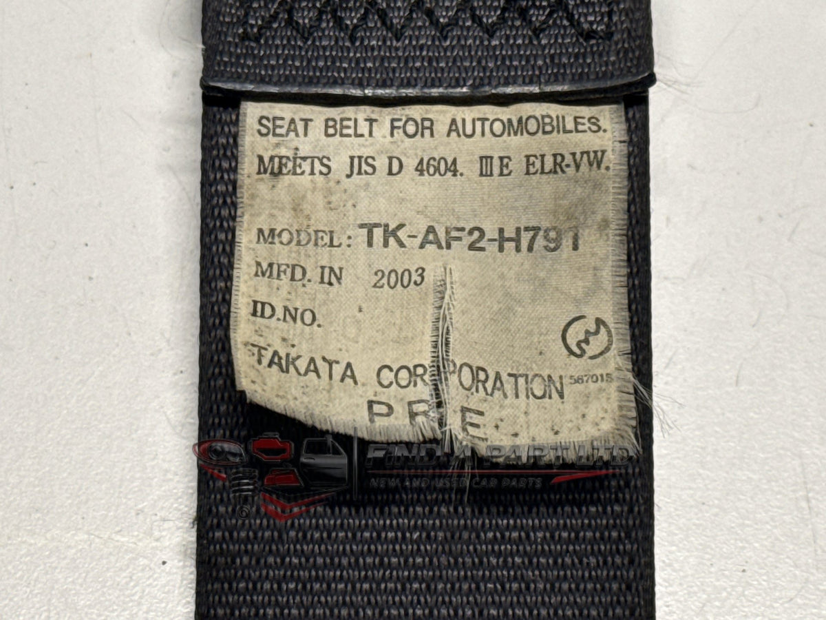 2007 Mazda Atenza GG - Right Front Seat Belt PN: TK-AF2-H791