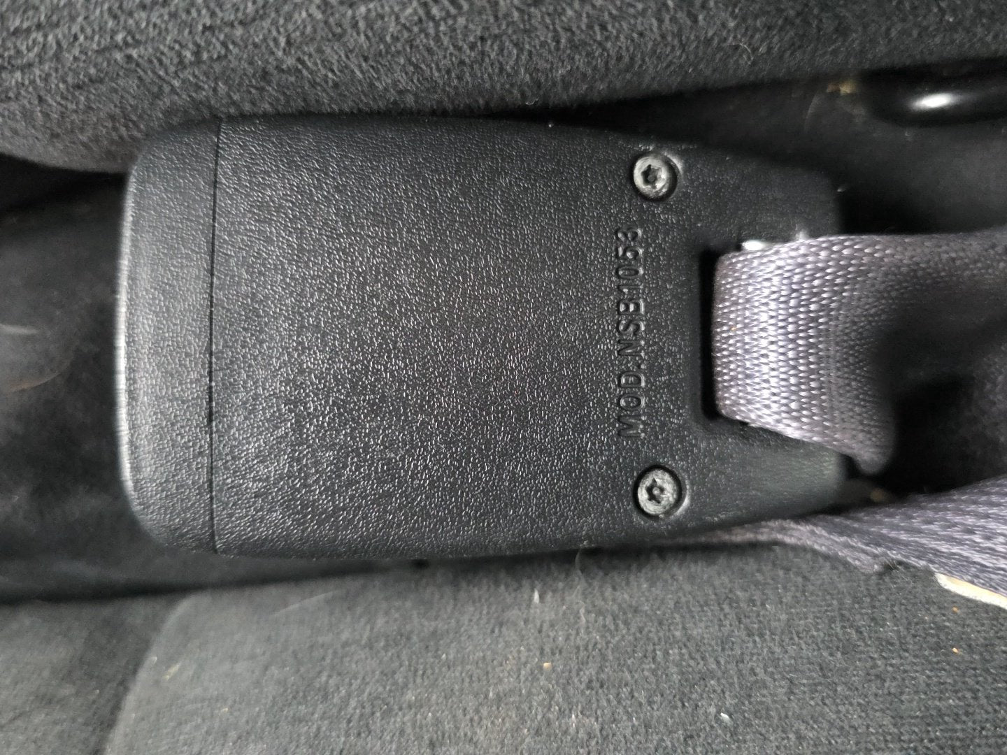 2007 Mitsubishi Delica CV5W - Right Rear Seat Belt Stalk PN: 6080323