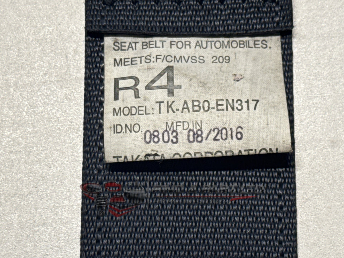 2016 Mitsubishi Outlander GF*W - Left Rear Seat Belt PN: TK-AB0-EN317