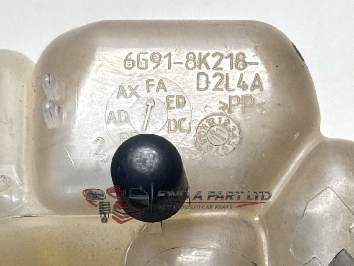2013 Ford Mondeo MK4 - Coolant Bottle PN: 6g91 8k218 d2l4a