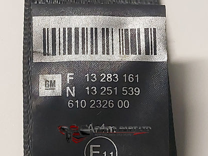 2011 Holden Cruze JH - Right Rear Seat Belt PN: 68-830-9590