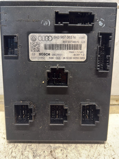 2009-2016 Audi A4- Body Control Module PN: 8K0 907 063 N