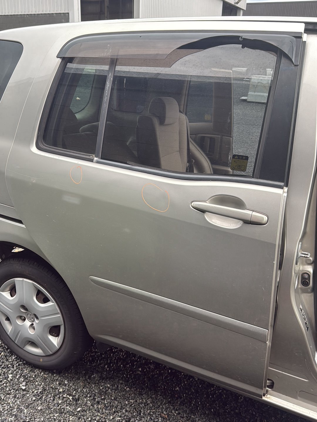 2003-2011 Toyota Raum Z20 NCZ20 - Left Rear Door Shell PN: