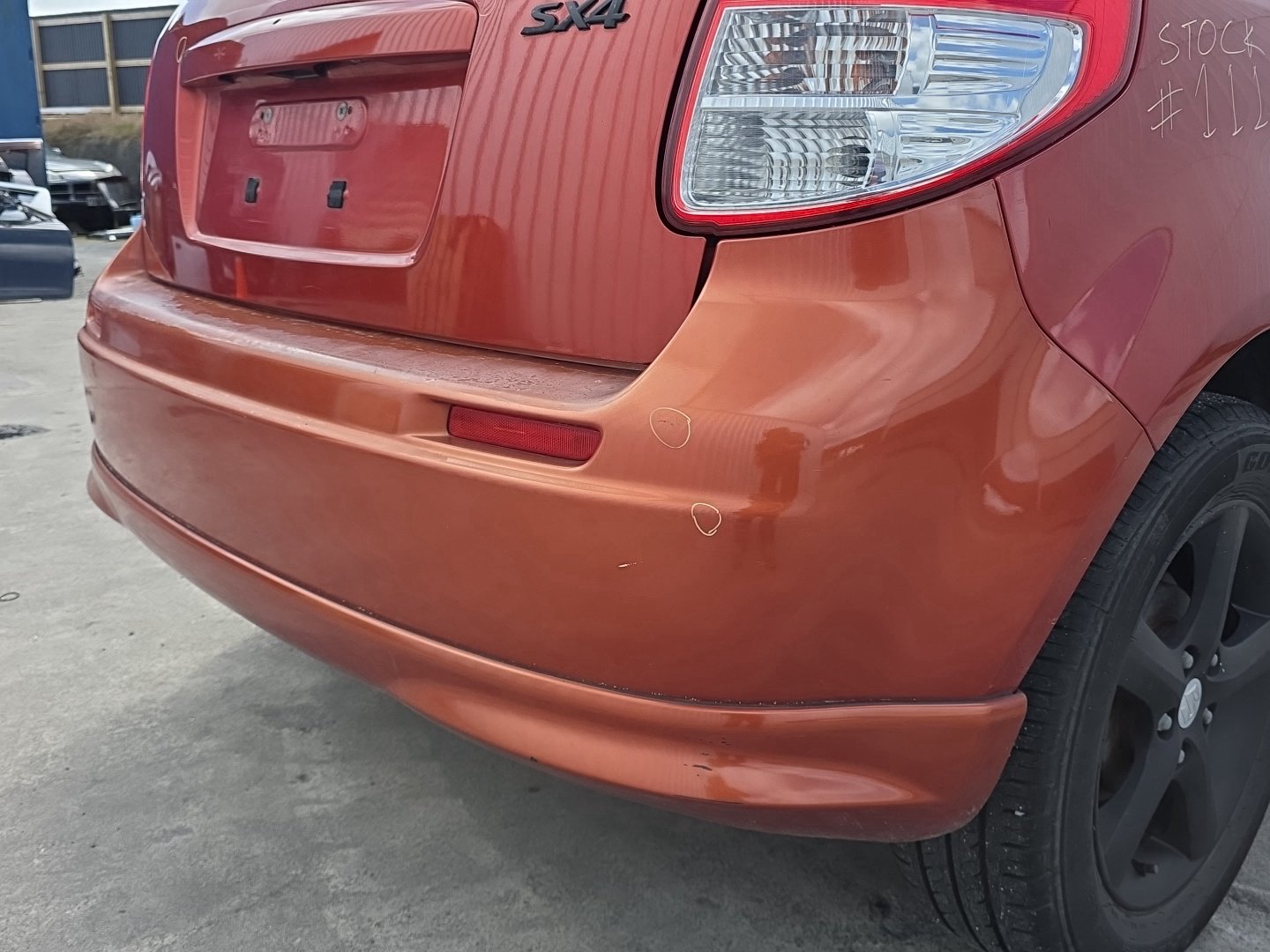 2006-2012 Suzuki SX4 YA11S - Rear Bumper PN: