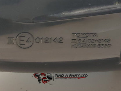 2005 Toyota Estima R30 - Left Door Mirror PN: E4 012142