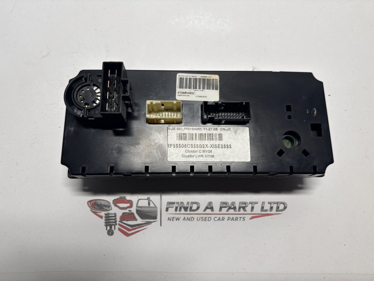 2008 Nissan Pathfinder R51 - Heater/AC Controls PN: 275004X05C