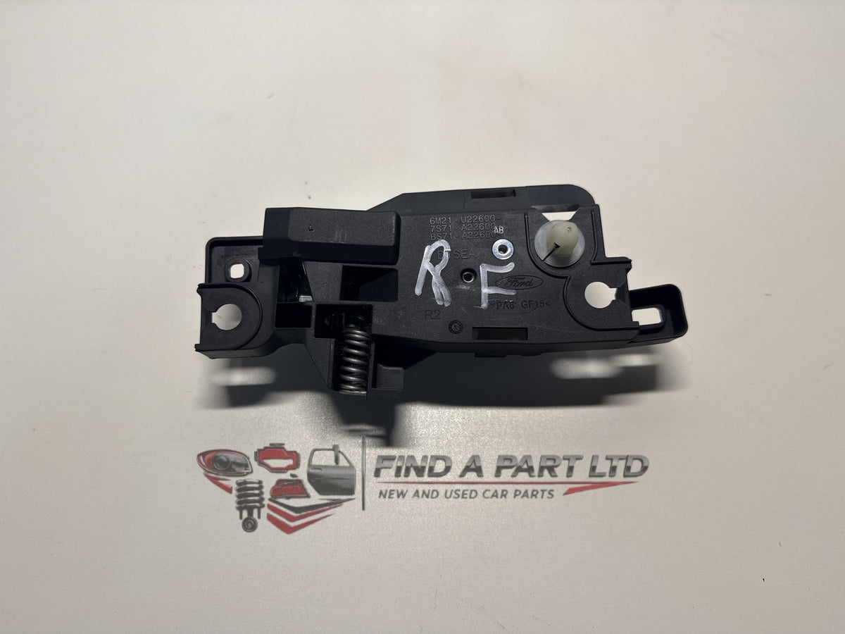 2013 Ford Mondeo MK4 - Right Front Door Interior Handle PN: 6M21-U22600, 7S71-A22600, BS71-A22600