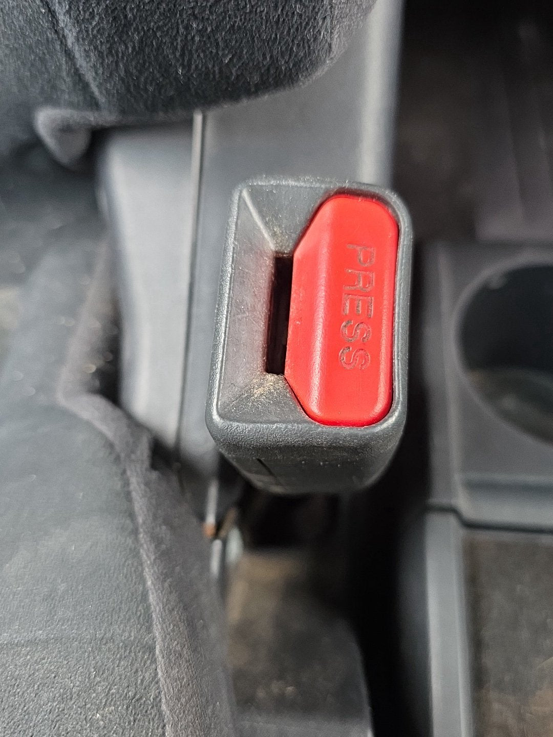 2007 Mitsubishi Delica CV5W - Right Front Seat Belt Stalk PN: