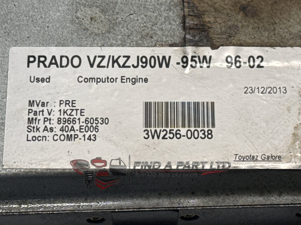 1991-1997 Toyota Land Cruiser - ECU PN: 1KZTE, 89661-60530