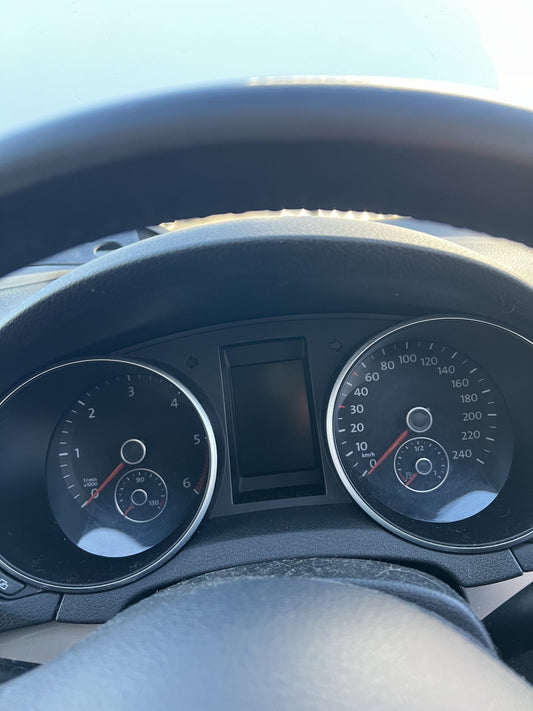 Jun 2010 to Dec 2012- Volkswagen Golf Gen 6 GTD Diesel Automatic- Instrument Cluster