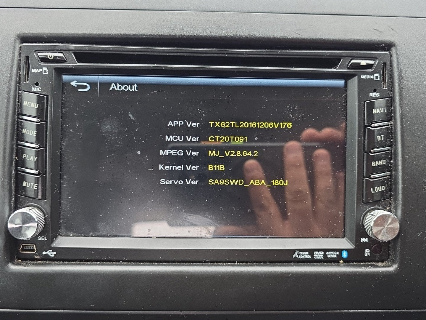 2006-2012 Suzuki SX4 YA11S - Stereo Head Unit PN:
