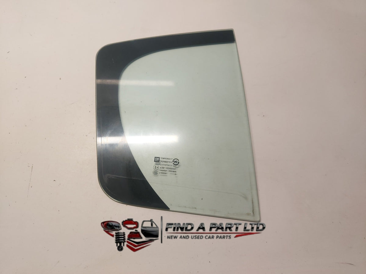 2015 Holden Cruze JH - Right Rear Side Glass PN: dot747 m535 as2