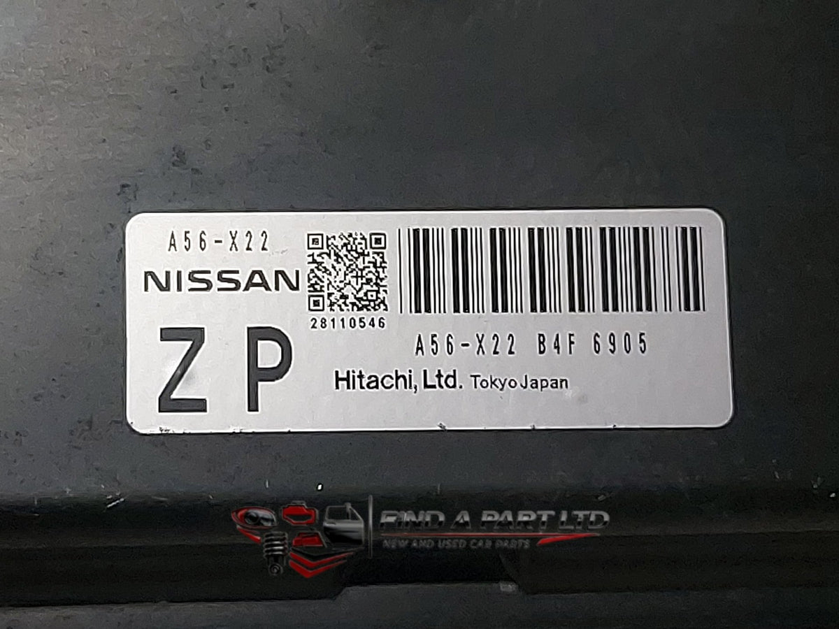 2008 Nissan Tiida C11 - ECU PN: A56-X22, B4F 6905