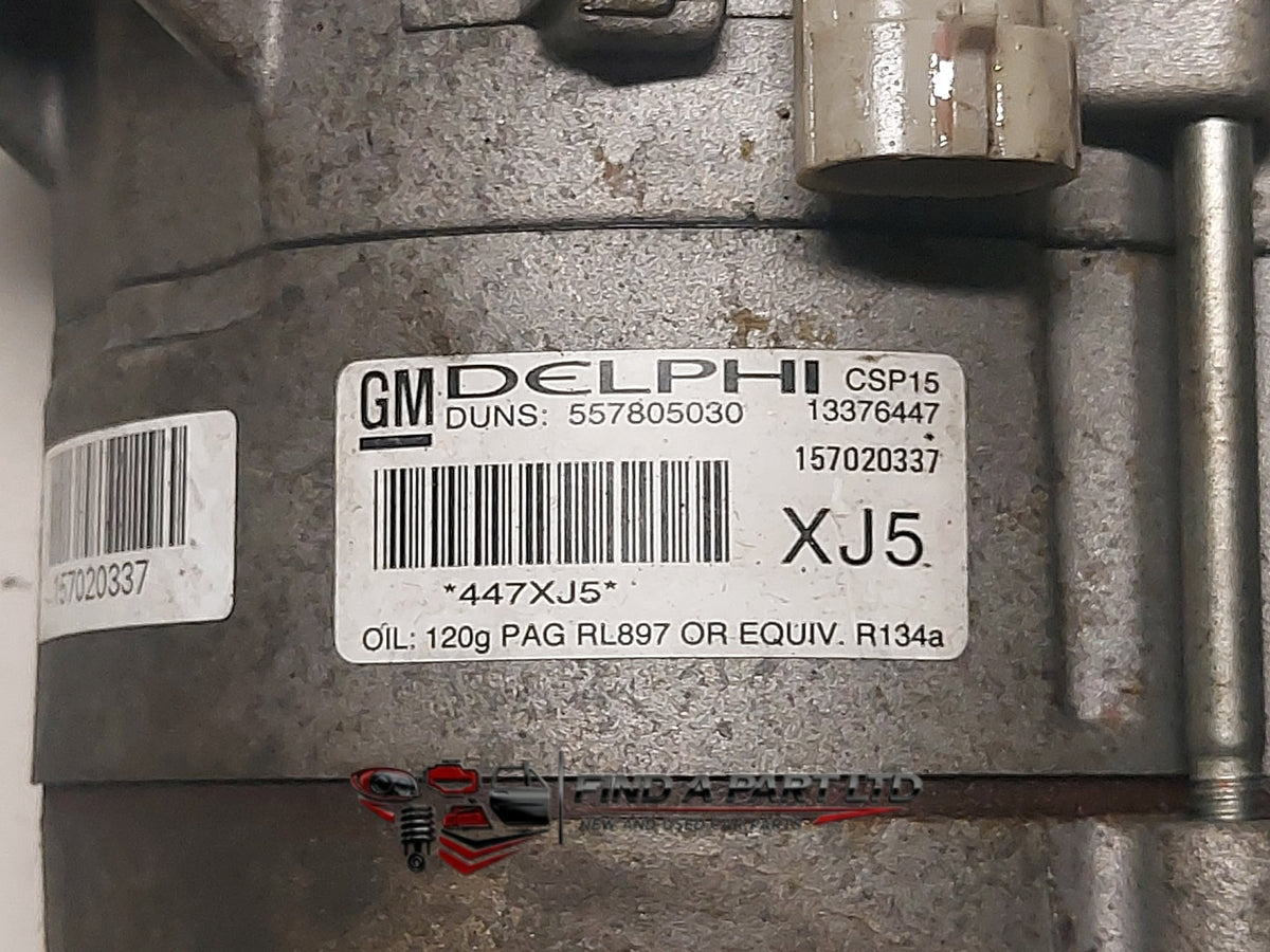 2015 Holden Cruze JH - A/C Compressor PN: 557805030