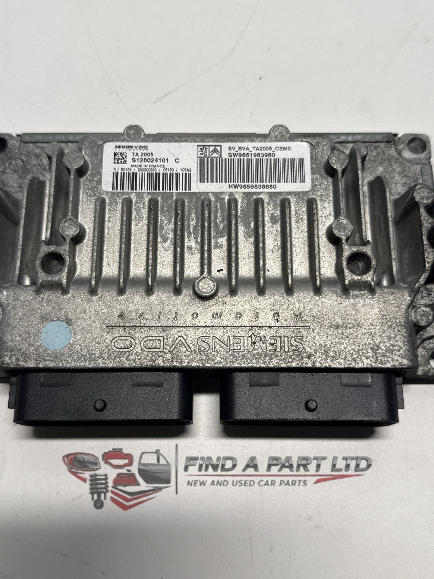 2001-2008 Peugeot 307 - Gearbox Oil Pump Control Module PN: sw9661983980