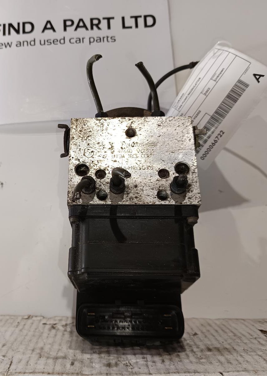May 1997 to May 2002 - Nissan Elgrand E50 - ABS Pump/Modulator