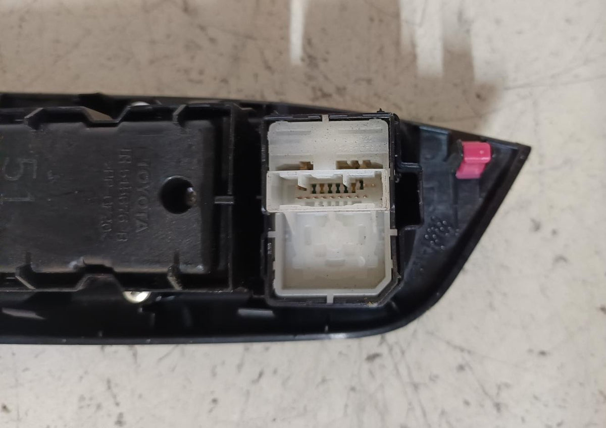 Dec 2016 to Sep 2023 - Toyota C-HR - Right Front Master Power Window Switch - Auto Type, Gen 1